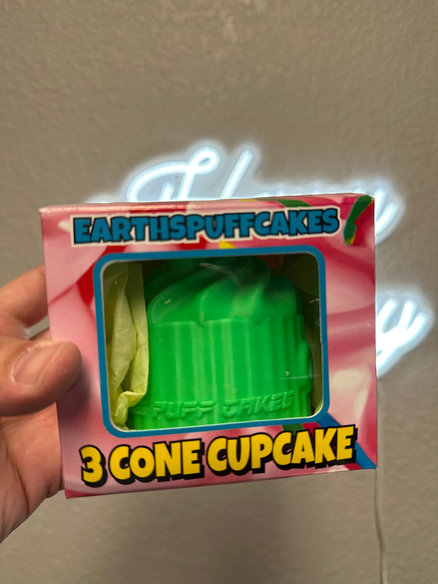 Green cupcake 🧁