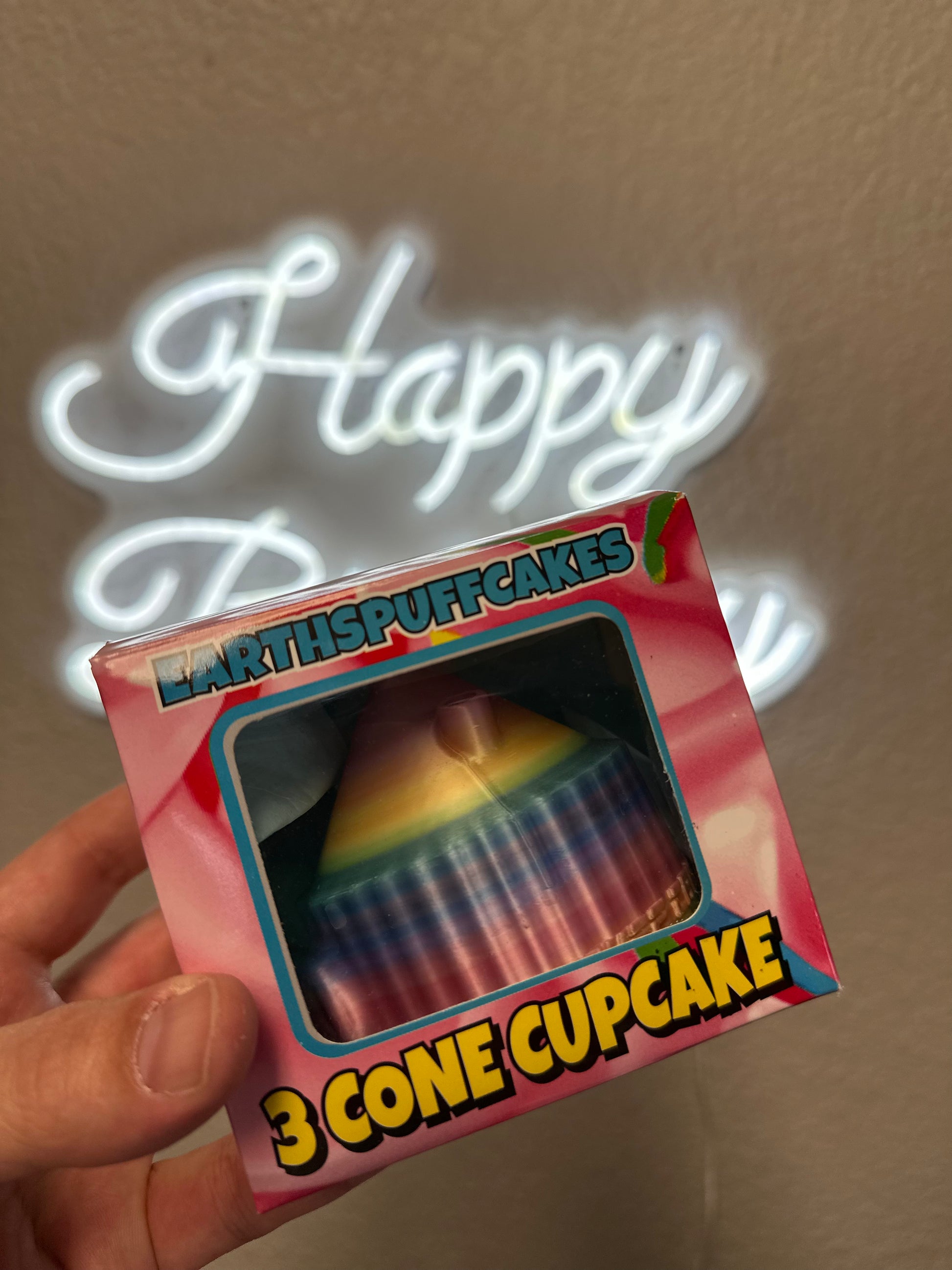 Rainbow cupcake π§