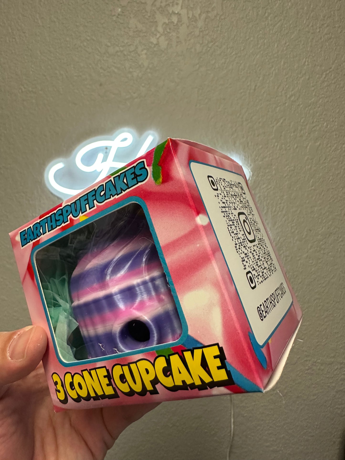 Multicolor cupcake