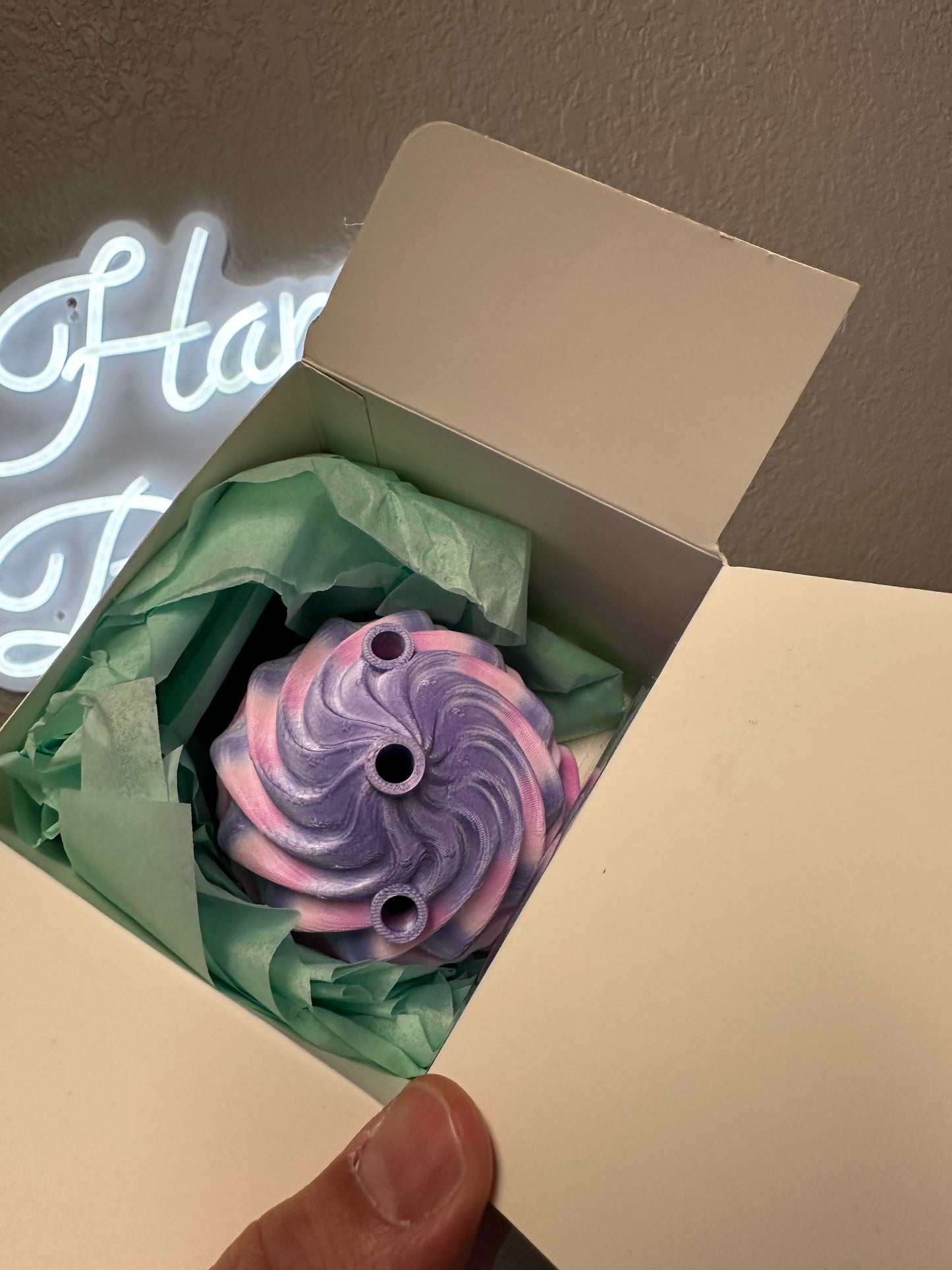 Multicolor cupcake