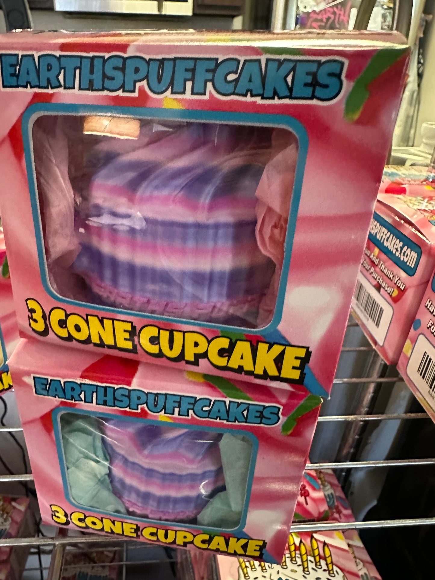 Multicolor cupcake