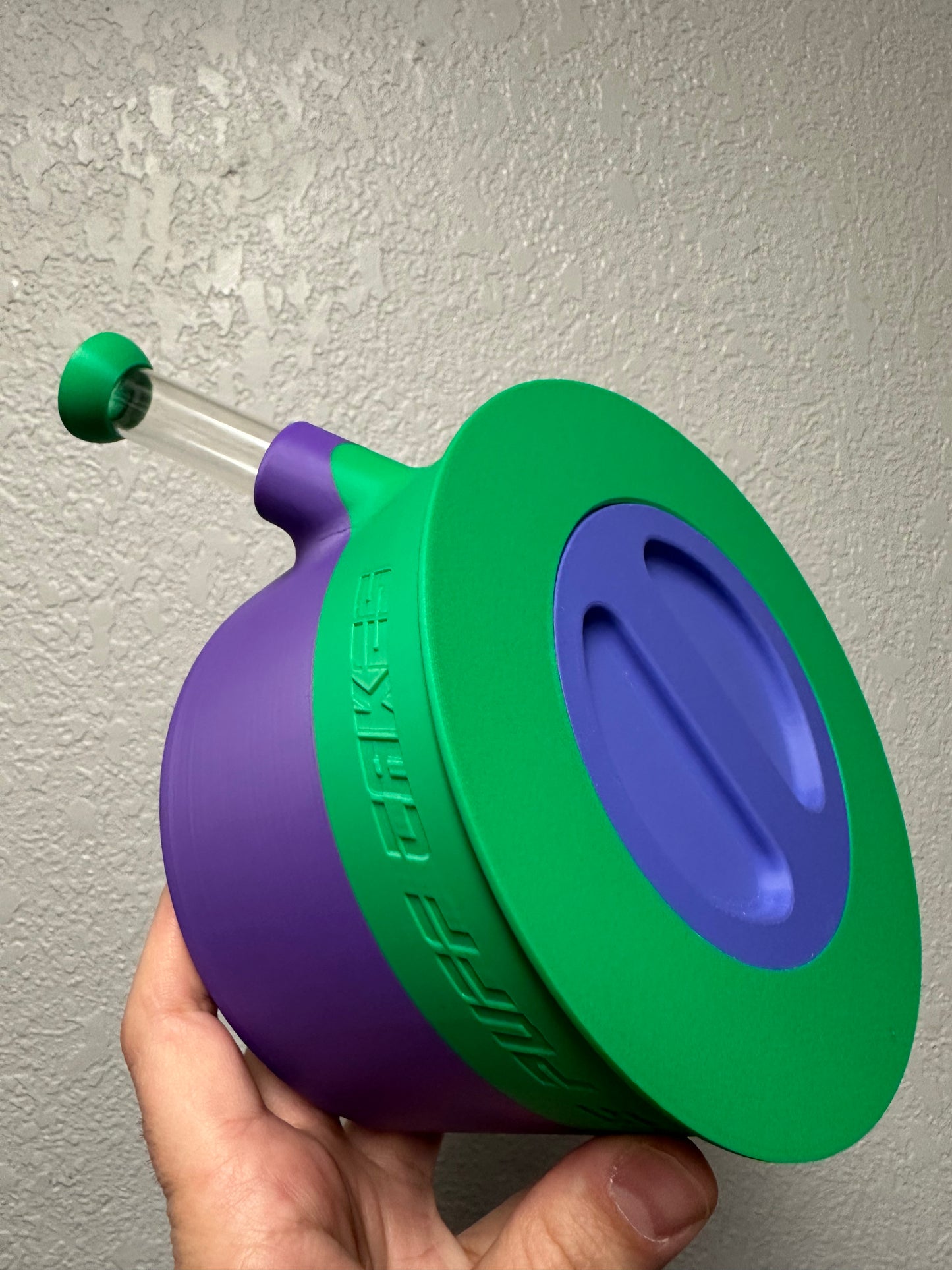 Purple/Green 14 hole cake 🎂