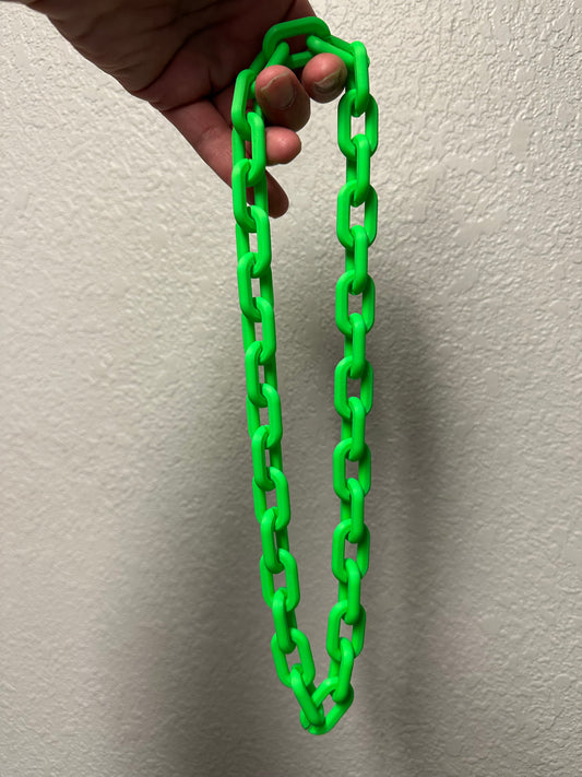 NEW 30 inch Chain , Slime Green !!