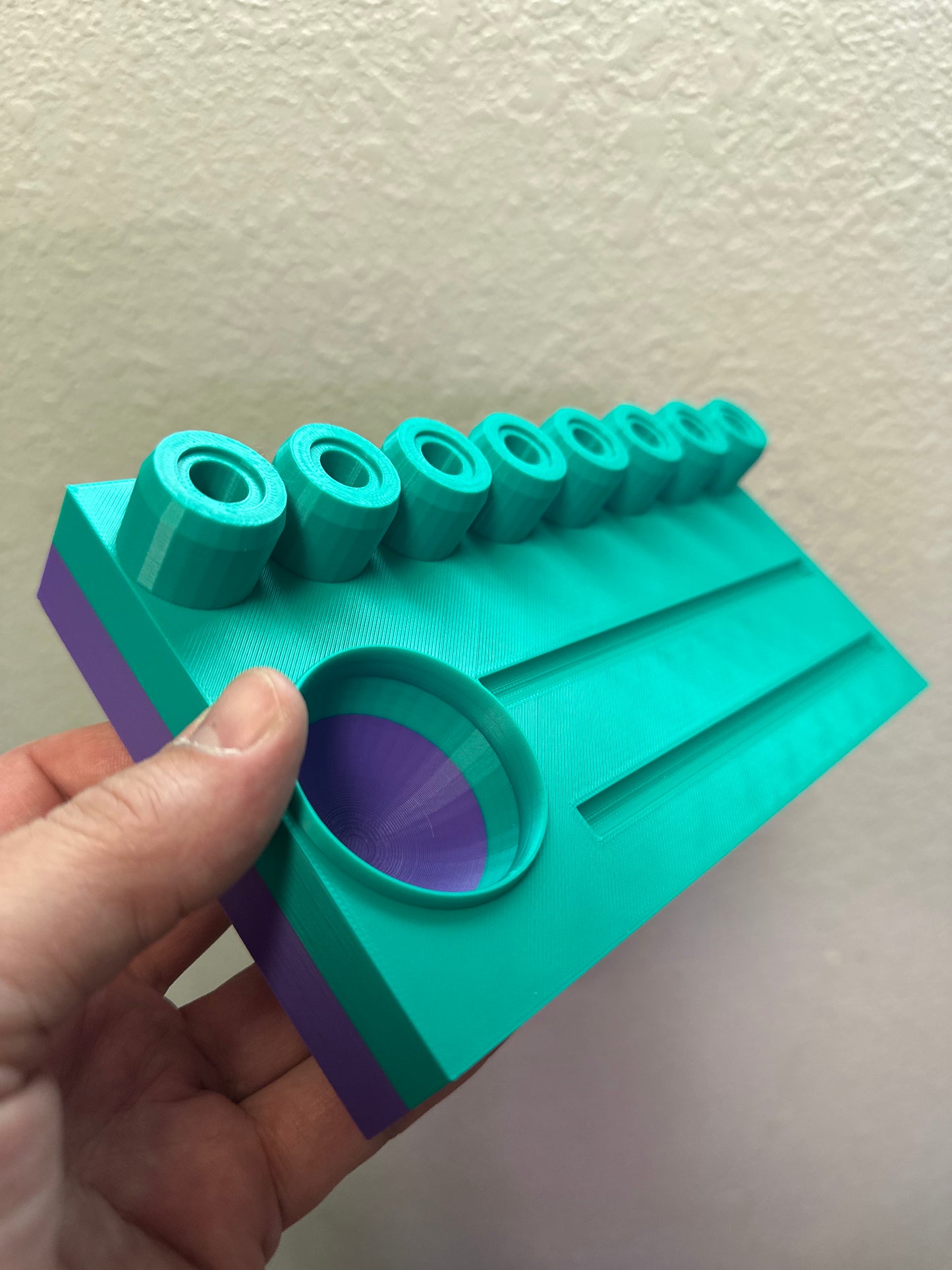 8 10mm hole station