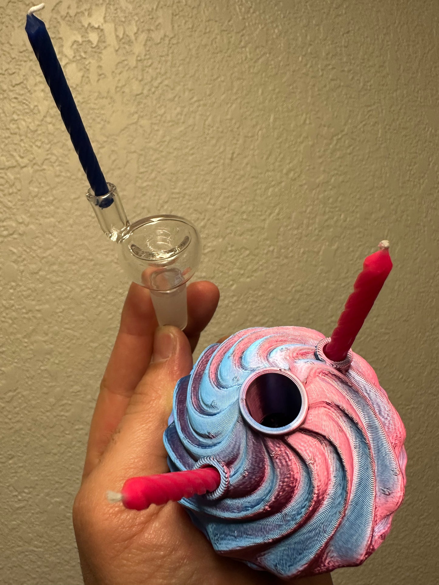New multicolor bowl, cupcake !