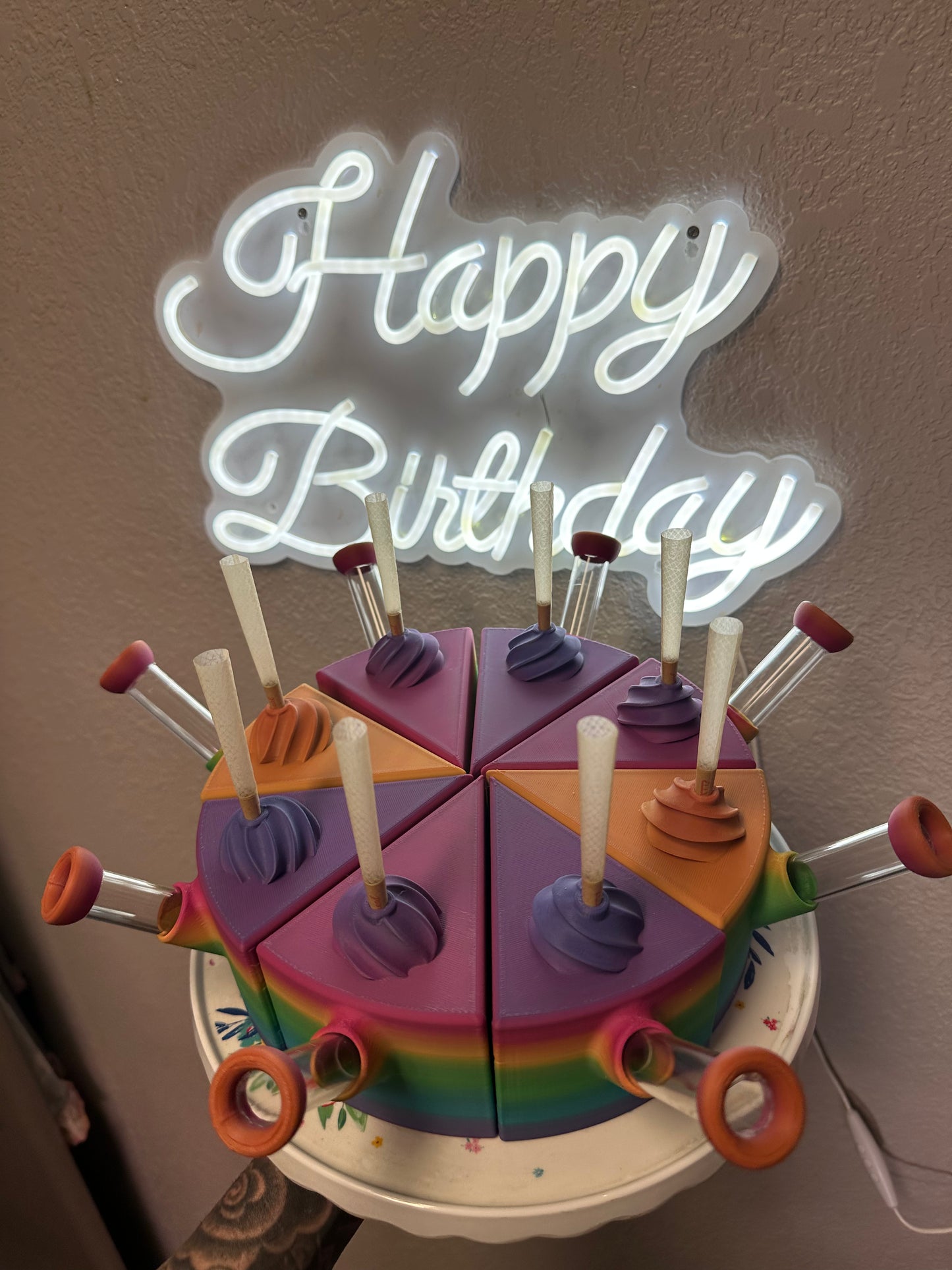8 person slice cake