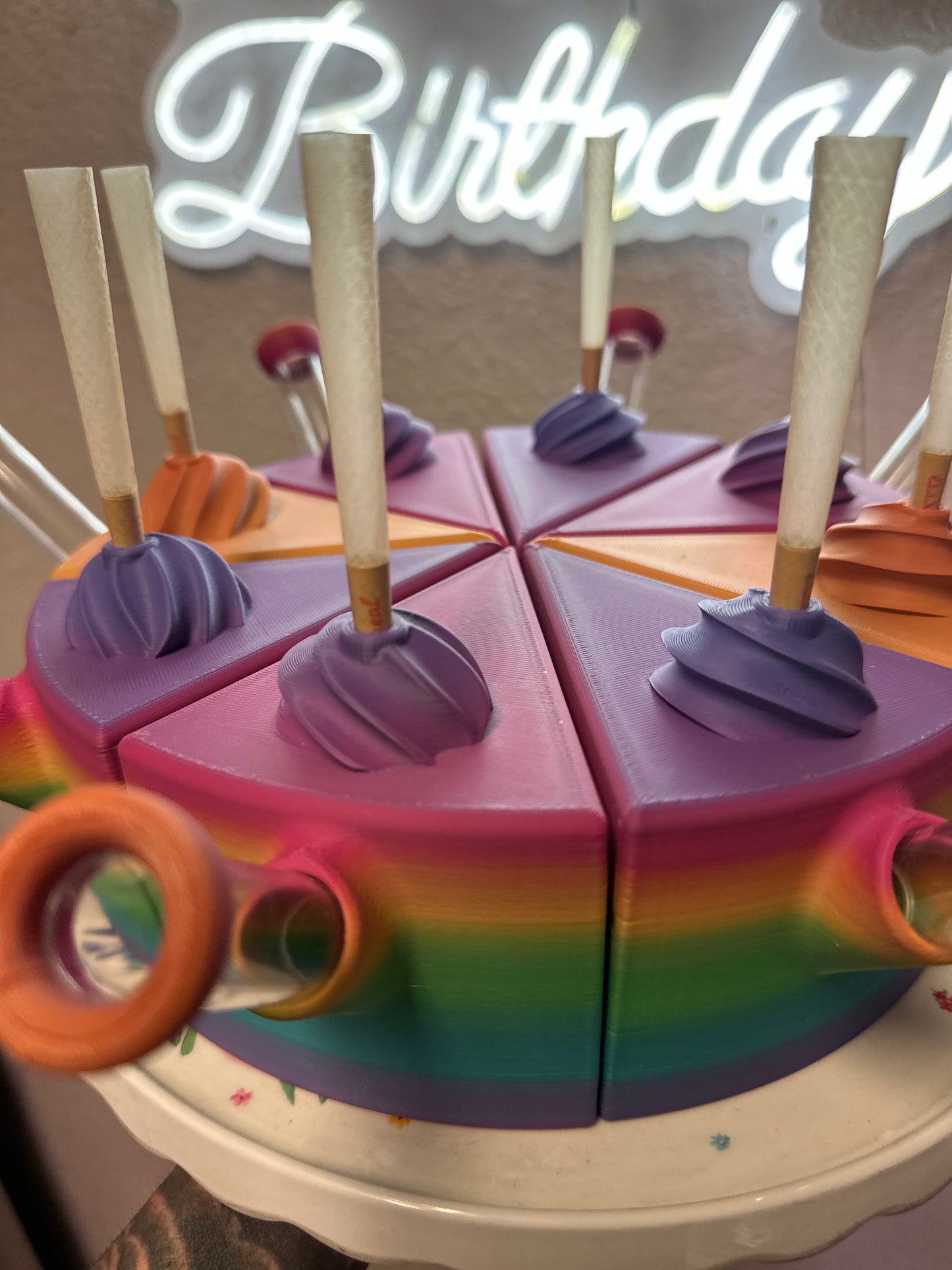 8 person slice cake