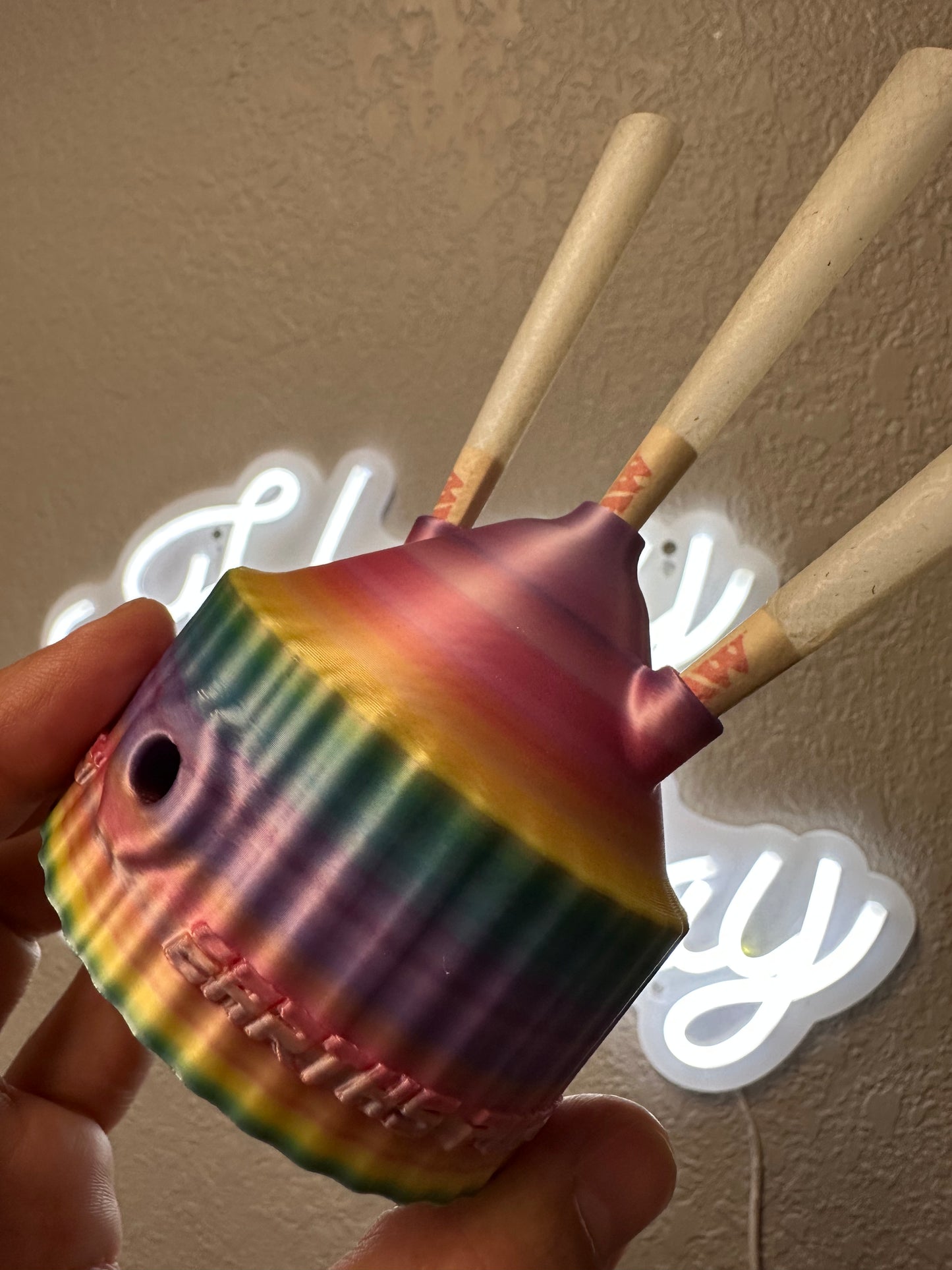 New Easter rainbow Cupcake 🧁