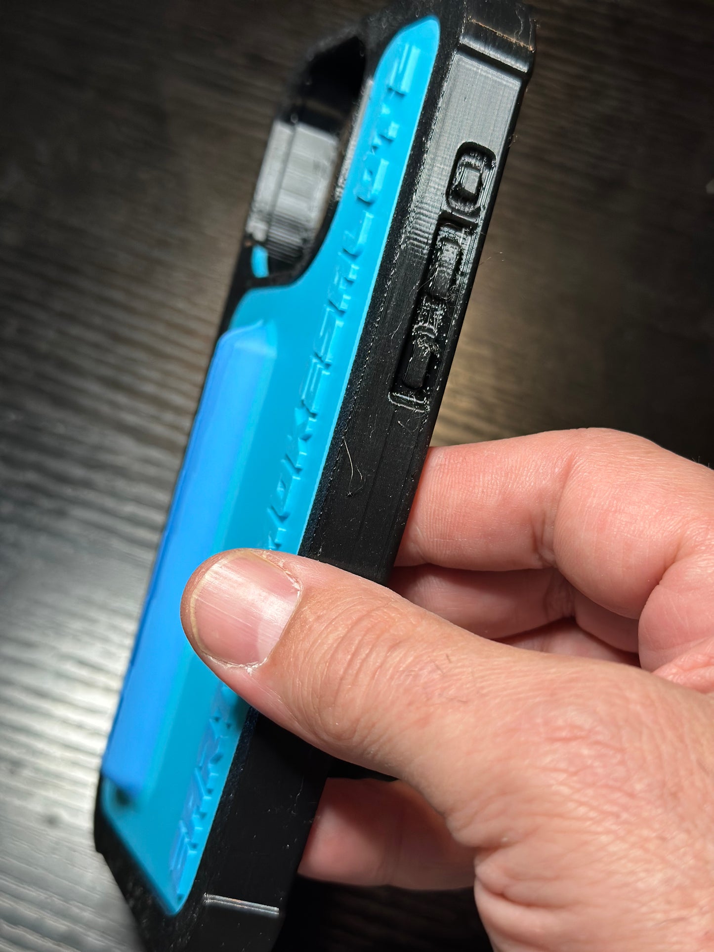 Earthsmokesalot2 blue phone case