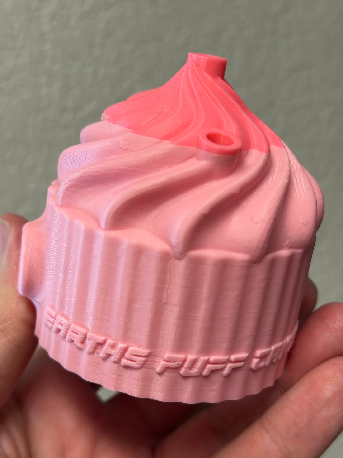 New pink 3 cone cupcake